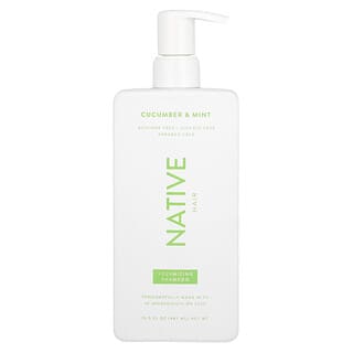 Native, Hair, Volumizing Shampoo, Cucumber & Mint, 16.5 fl oz (487 ml)