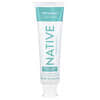 Native, Dentifrice, Sans fluorure, Menthe poivrée, 116 g