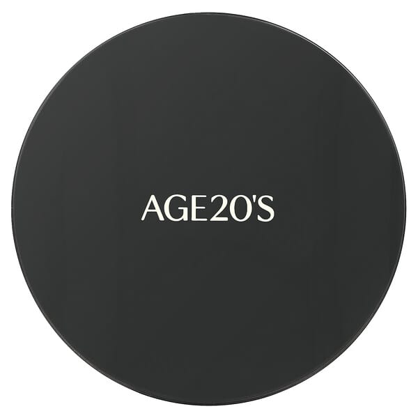 AGE20'S, Signature Essence Pact，強烈遮蓋，SPF 50+，28N，0.49 盎司（14 克）