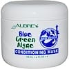 Уход за волосами, Кондиционер- маска с сине-зеленой водорослью, 4 жидких унций (118 мл)