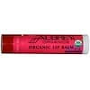 Organic Lip Balm, Raspberry, .15 oz (4.25 g)
