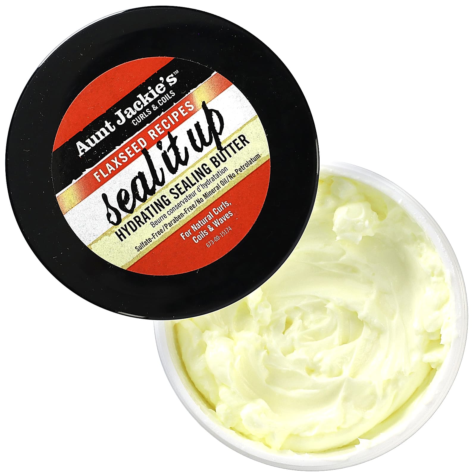 Aunt Jackie's Curls & Coils, Seal It Up, Hydrating Sealing Butter, 7.5