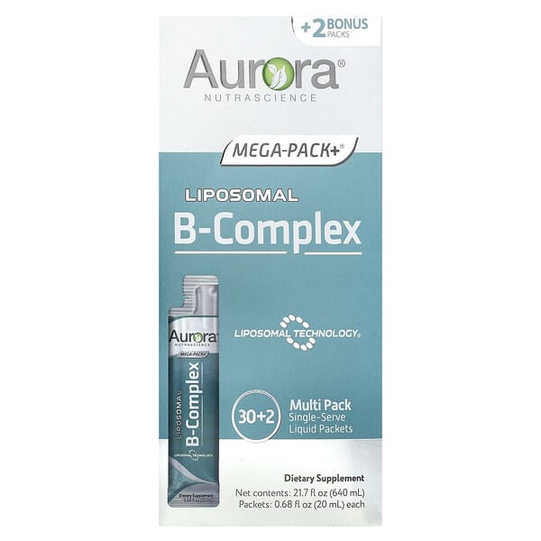 Liposomal B-Complex, 32 Packets, 0.68 fl oz ( 20 ml) Each