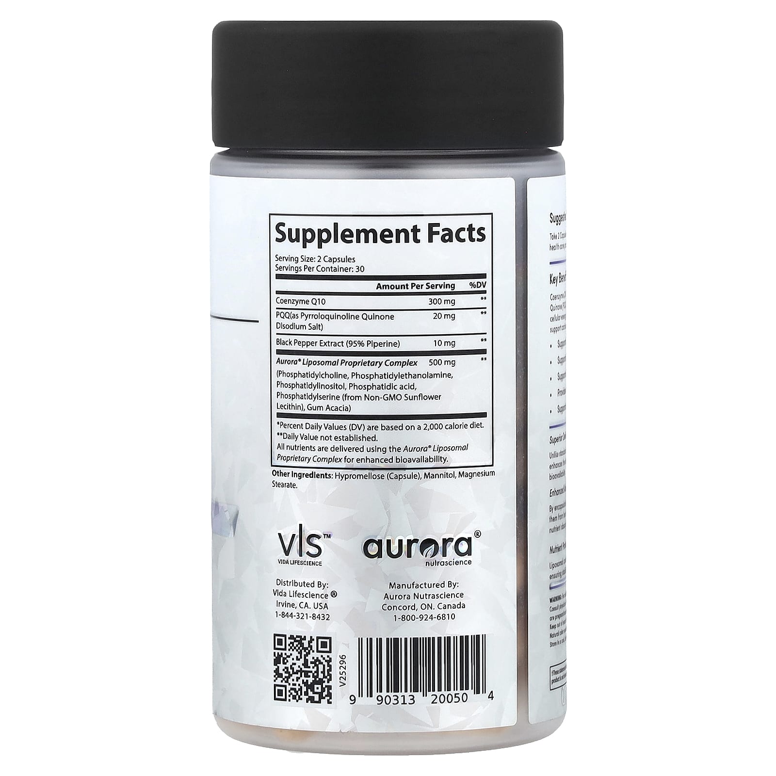 Aurora Nutrascience, CoQ10 / PQQ, 60 Capsules