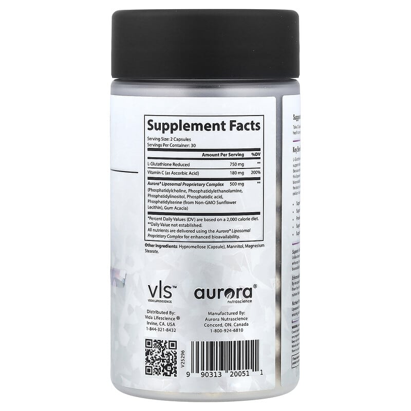 Glutathione, 60 Capsules