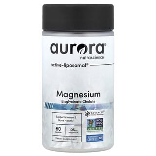 Aurora Nutrascience, Magnesiumbisglycinaatchelaat, 60 capsules