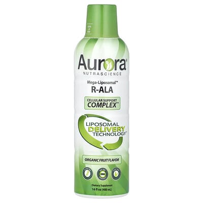 Aurora Nutrascience, Korean Cherry Blossom, Organic Fruity Flavor, 16 fl oz (480 ml)