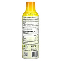 Aurora Nutrascience, Mega-Liposomal Curcumin+, мега липосомальный куркумин, со вкусом органических фруктов, 600 мг, 480 мл (16 жидк. унций)