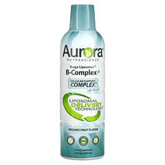Aurora Nutrascience, Complejo B mega-liposomal, Fruta orgánica, 480 ml (16 oz. Líq.)