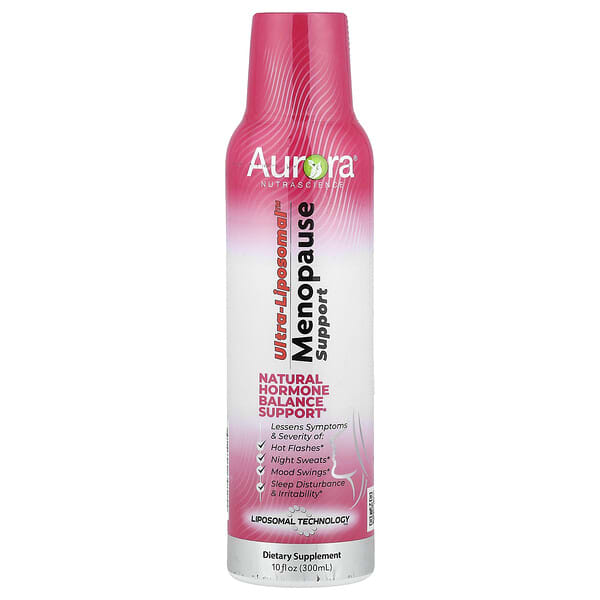 Aurora Nutrascience, Ultra-Liposomal™ 更年期幫助，10 液量盎司（300 毫升）