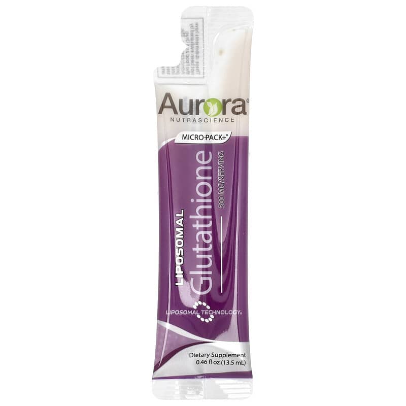 Micro-Pack+®, Liposomal Glutathione , 10 Packets, 0.46 fl oz (13.5 ml) Each