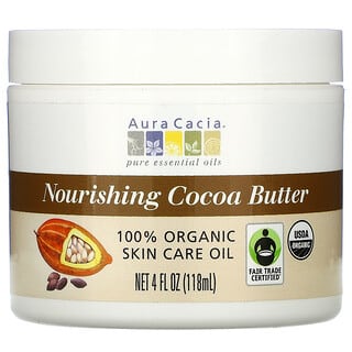 Aura Cacia, Manteiga de Cacau Nutritiva, 118 ml (4 fl oz)