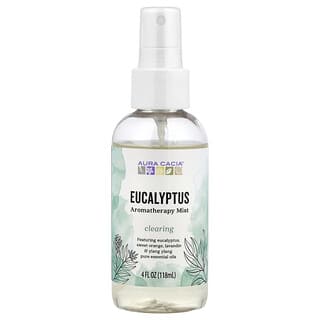 Aura Cacia, Aromatherapy Mist, Clearing Eucalyptus, 4 fl oz (118 ml)