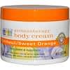 Crème pour le corps aromathérapie, patchouli / orange douce, 8 fl oz (236 ml)