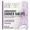 Aromatherapy Shower Tablets, Lavender, 3 Tablets, 1 oz Each