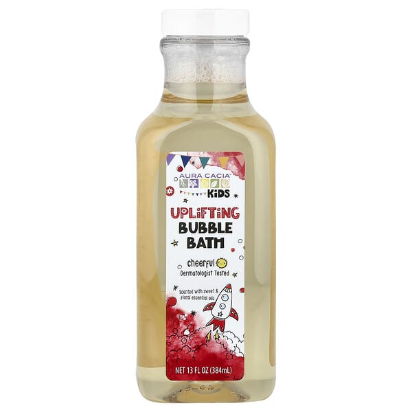Aura Cacia, 어린이용, 상쾌한 거품 목욕, 384ml(13fl oz)