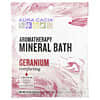 Aura Cacia, Aromatherapy Mineral Bath, géranium réconfortant, 70,9 g (2,5 oz)