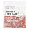 Aura Cacia, Aromatherapy Foam Bath, Patchouli & Sweet Orange, 2.5 oz (70.9 g)