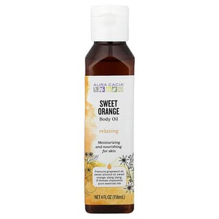 Aura Cacia, Ulje za tijelo, slatka naranča, 118 ml