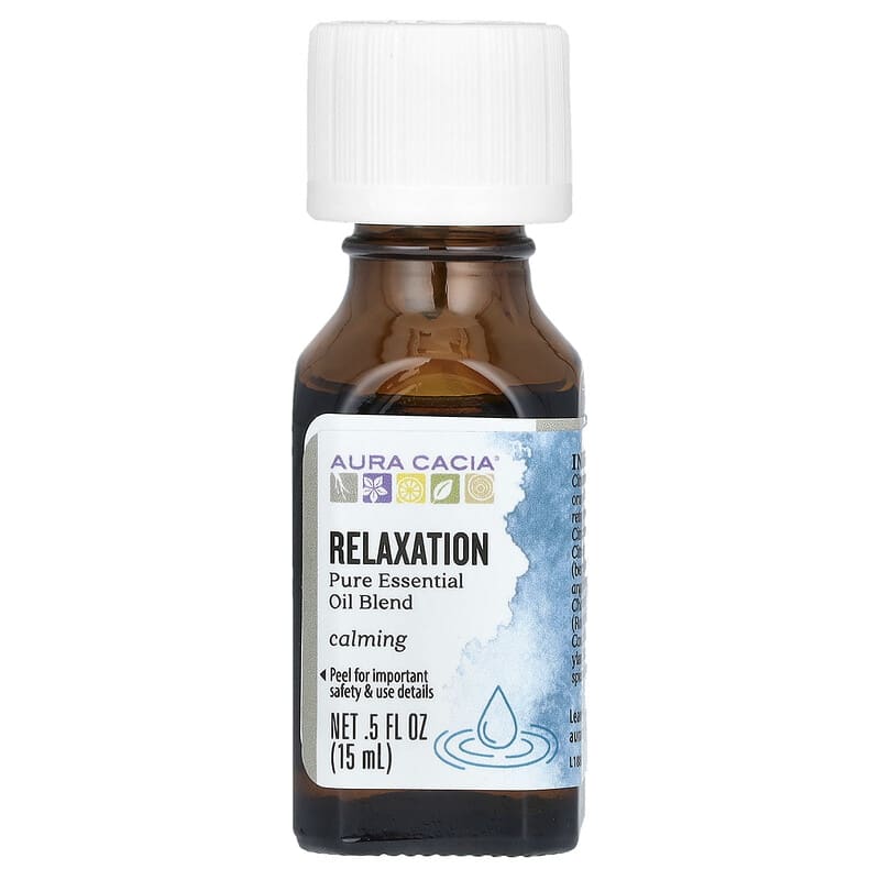 AURA CACIA RELAXATION ESSENTIAL OIL BLEND 0.5 FL. OZ.