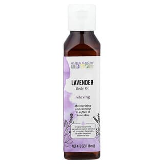 Aura Cacia, Մարմնի յուղ,   լավանուշ, 4 մլ (118 մլ)