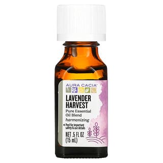 Aura Cacia, Pure Essential Oil Blend, Lavender Harvest, .5 fl oz (15 ml)