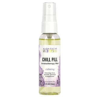 Aura Cacia, Aromatherapy Mist, Chill Pill, Calming, 2 fl oz (59 ml)