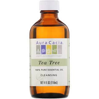 Aura Cacia, Aceite Esencial 100% Puro, Árbol de Té, 4 fl oz (118 ml)