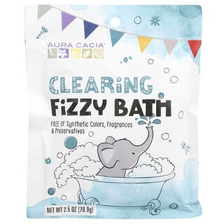 Aura Cacia, Kids, Clearing Fizzy Bath, 2.5 oz (70.9 g)