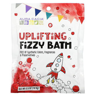 Aura Cacia, Uplifting Fizzy Bath, 2.5 oz (70.9 g)