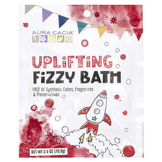 Aura Cacia, Kids, Uplifting Fizzy Bath, 2.5 oz (70.9 g)