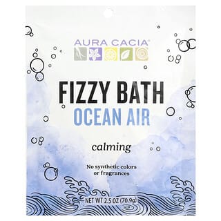 Aura Cacia, Baño con burbujas, Aire oceánico, 70,9 g (2,5 oz)