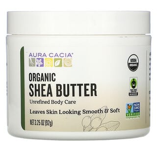 Aura Cacia, Organic Shea Butter, 3.25 oz (92 g)