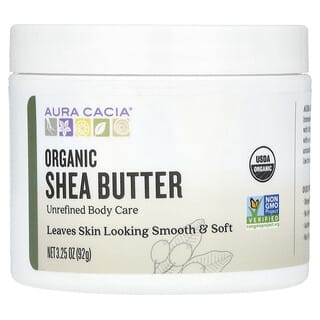 Aura Cacia, 有機乳木果油，3.25 盎司（92 克）