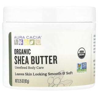 Aura Cacia, 有機乳木果油，3.25 盎司（92 克）