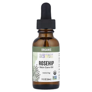 Aura Cacia, Organic Skin Care Oil, Rosehip, 1 fl oz (30 ml)