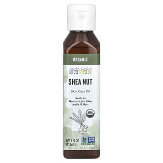 Aura Cacia, Organic, Skin Care Oil, Shea Nut, 4 fl oz (118 ml)