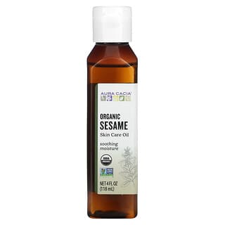 Aura Cacia, Organic Skin Care Oil, Sesame, 4 fl oz (118  ml)