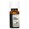Pure Essential Oil, Organic Lavender, 0.25 fl oz (7.4 ml)
