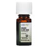 Pure Essential Oil, Organic Clove Bud, 0.25 fl oz (7.4 ml)