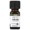 Aura Cacia, Huile essentielle pure, Sauge sclarée biologique, 7,4 ml