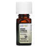 Pure Essential Oil, Organic Cypress, .25 fl oz (7.4 ml)