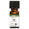 Pure Essential Oil, Organic Pine, 0.25 fl oz (7.4 ml)