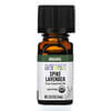 Pure Essential Oil, Organic Spike Lavender, 0.25 fl oz (7.4 ml)