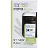 Discover Tea Tree, Pure Essential Oil, .25 fl oz (7.4 ml)