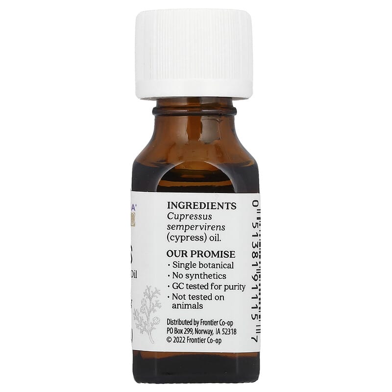 エッセンシャルオイル aya ピュア エッセンシャルオイル、サイプレス、15ml（0.5液量オンス）