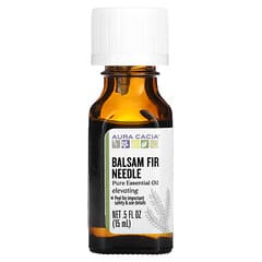 Aura Cacia, 100% Pure Essential Oil, Balsam Fir Needle, .5 fl oz (15 ml)
