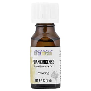 Aura Cacia, Pure Essential Oil, Frankincense, 0.5 fl oz (15 ml)