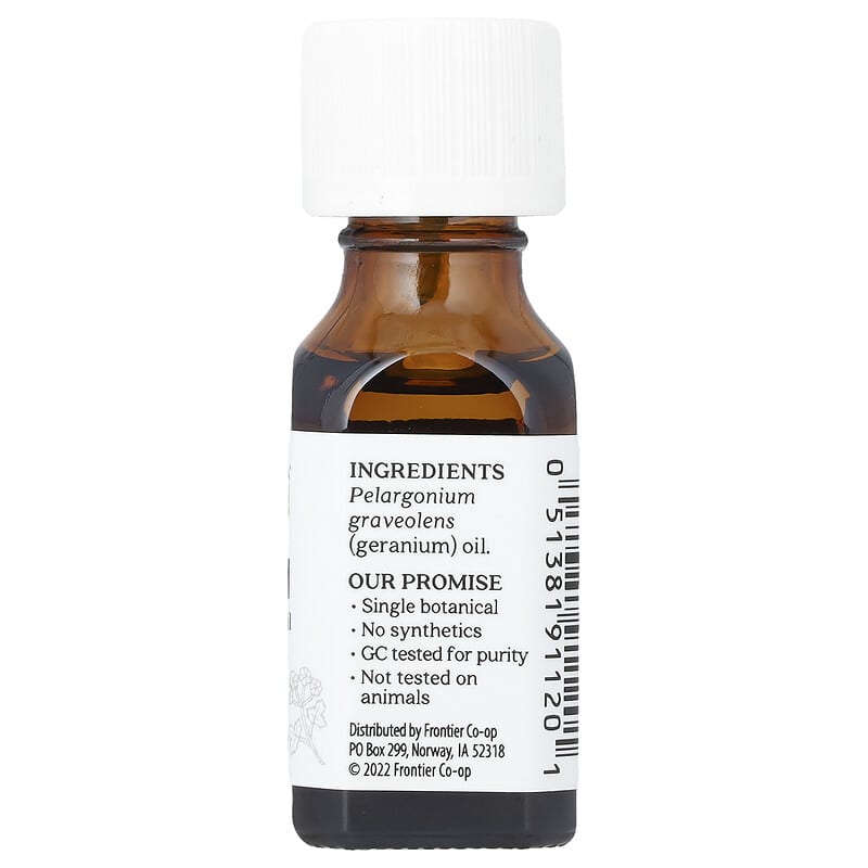 ゼラニウム　15ml シングル エッセンシャルオイル 10ml 【ゼラニウム】