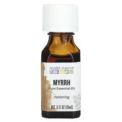 Aura Cacia, Pure Essential Oil, Myrrh, 0.5 fl oz (15 ml)
